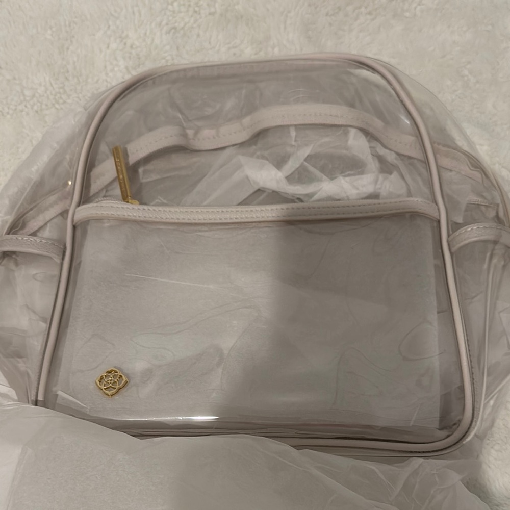 Kendra Scott Clear Backpack
